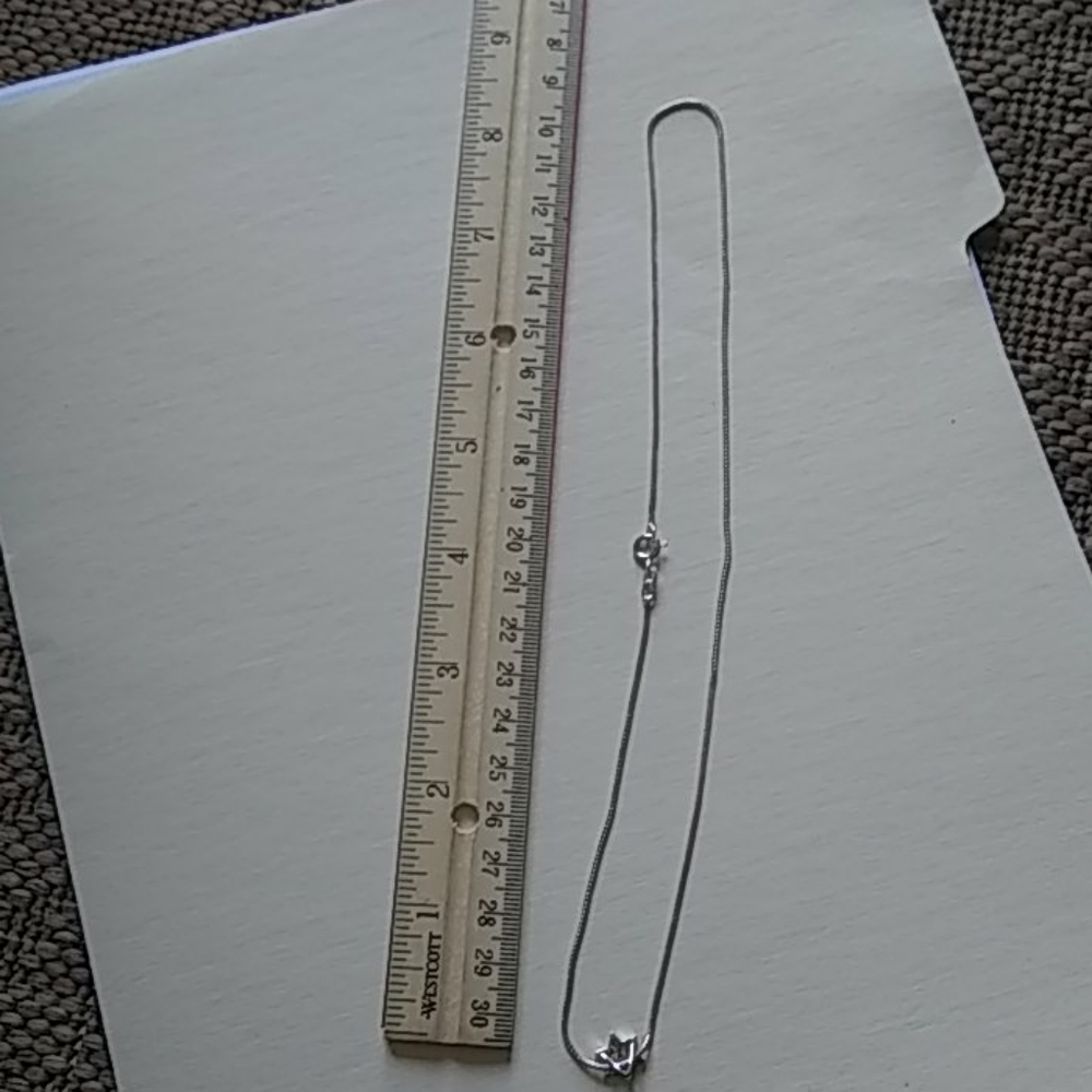 Gorgeous 925 Solid Silver Necklace - image 4